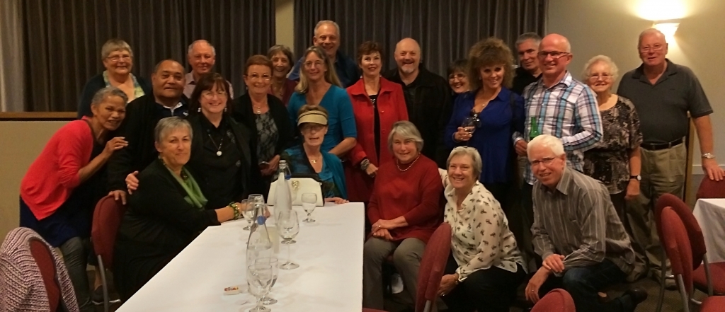 Kerrie and Chris with the New Zealand Dystonia Patient Network Seminar Rotorua 2016 Dinner.
